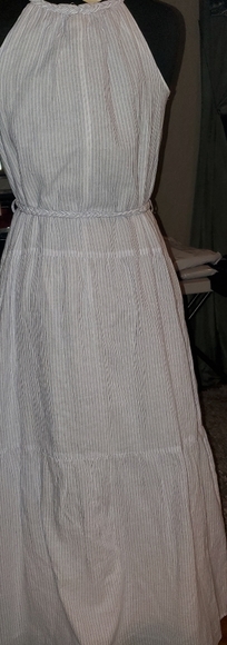 JAPNA Maxi Dress Size Small. Cotton Tiered Skirt - Picture 3 of 5